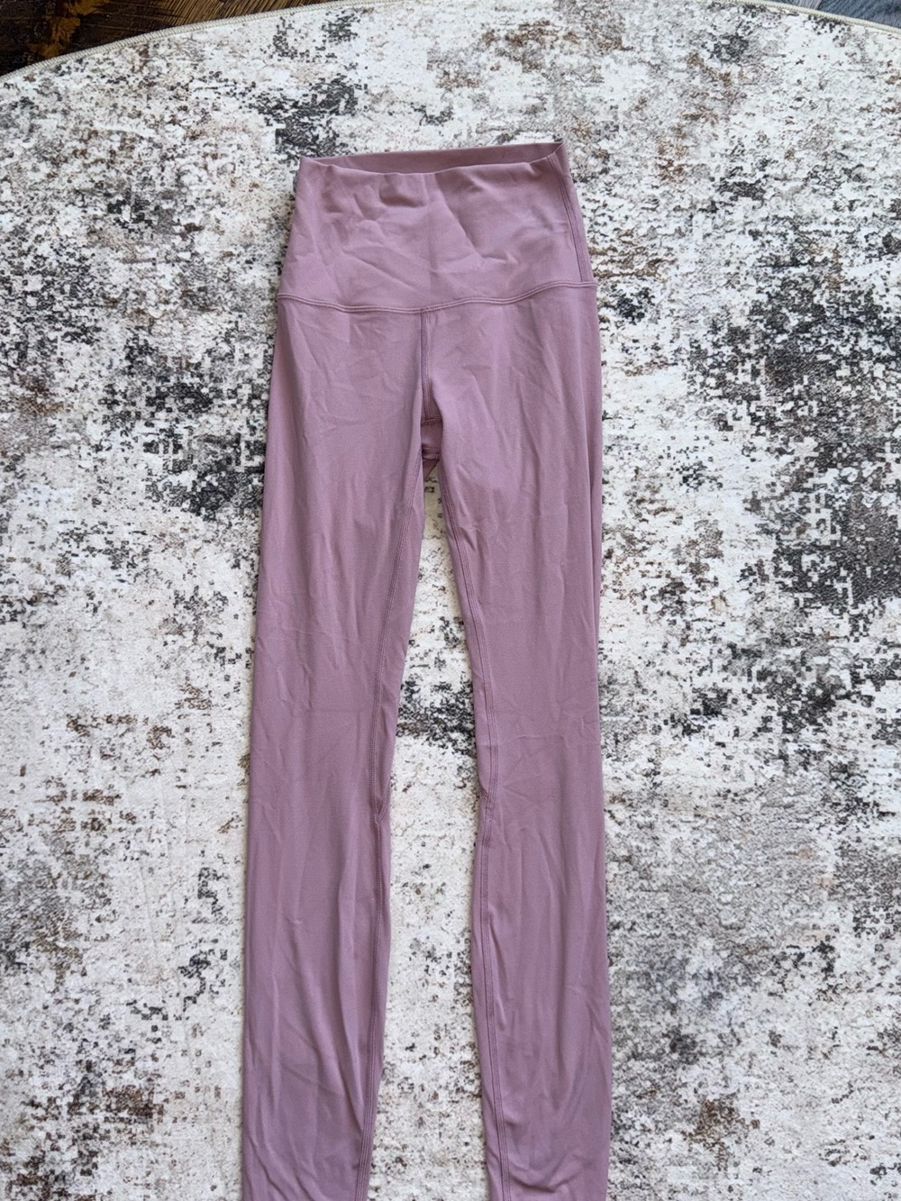 Lululemon Mauve High-Waist Leggings